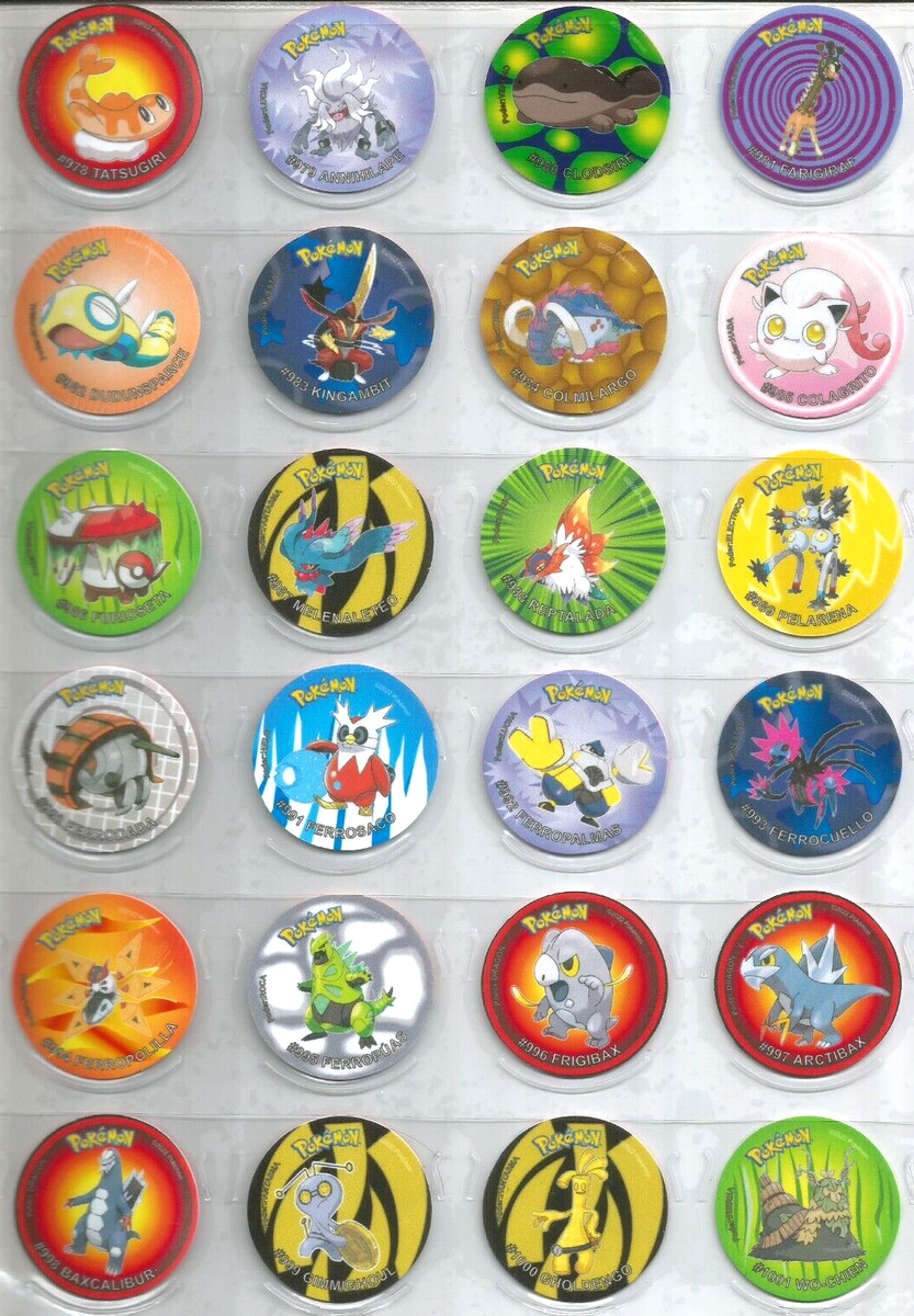 TAZO POKEMON DKV #489 PHIONE 2019 Sinnoh PERU South America Pogs