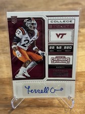 Terrell Edmunds 2018 Contenders College Ticket Rookie Auto Steelers Hokies RC