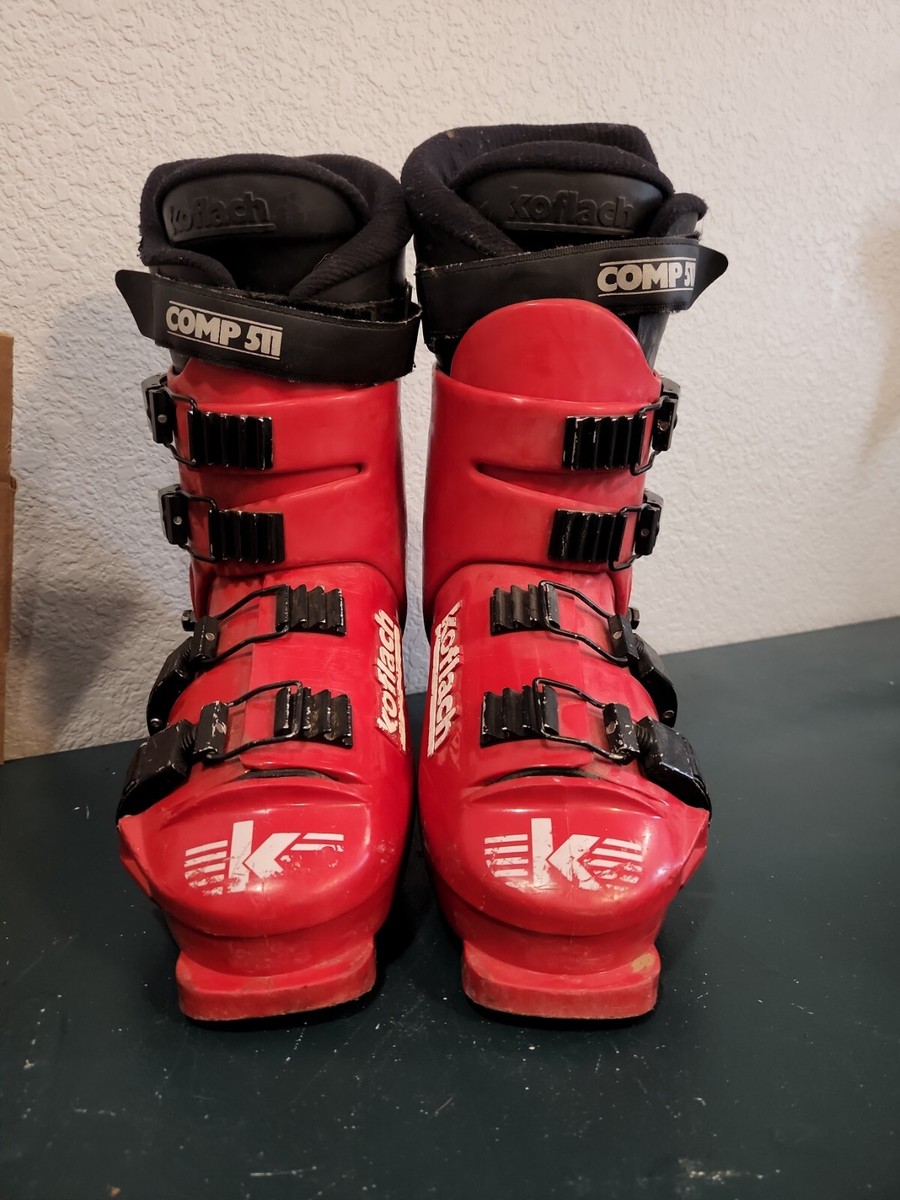 Koflach Comp 511 Ski Boots - Red & white SIZE Mens 8 1/2 | eBay Koflach Comp 511 Ski Boots - Red & white SIZE Mens 8 1/2 | eBay