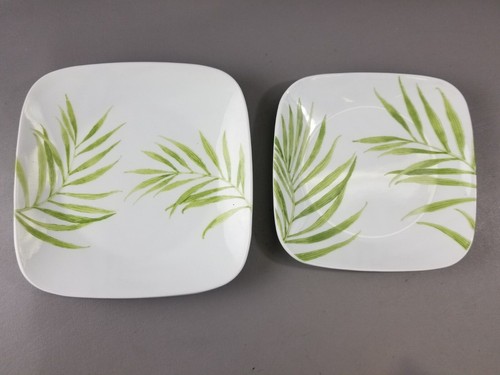 4 Piece Corelle Set Of Plates With 3 Piece Salad Plates