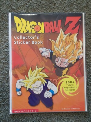 Dragon Ball Z Collector's Sticker Book ALL 105 STICKERS Scholastic