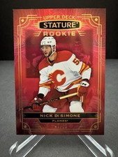 2022-23 Upper Deck Stature Nick Desimone Rookie 47/75