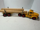 Vintage Lesney Matchbox King Size Scammell Contractor Pipe Truck #K-10 with logs