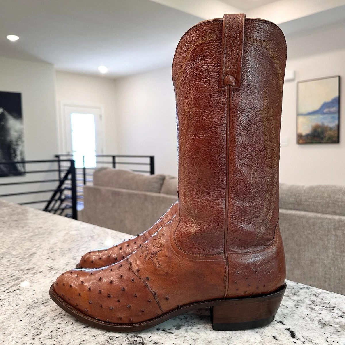 Lucchese Brown EE Boots for Men for Sale | Shop New & Used  display picture 1