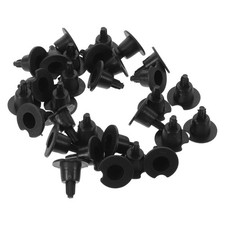 50Pcs Plastic Speaker Replacement Clips Durable Speaker Cabinet Fasteners Black