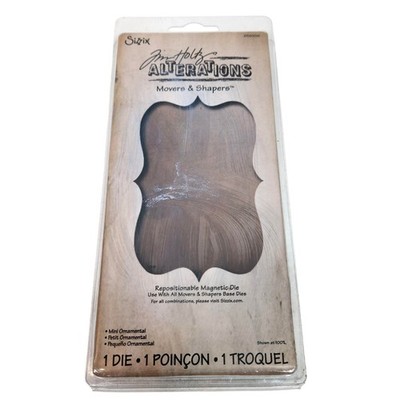 Tim Holtz Sizzix Alterations Movers & Shapers Mini Ornamental Cutting Die 656636