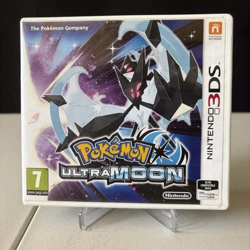 Pokemon Ultra Moon Nintendo 3DS PAL Complete With Case Tested Working
