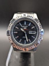 Seiko 5 Sports "Land" Compass Bezel, Ref. SARZ001 (Movement caliber 4R36-00Y0)