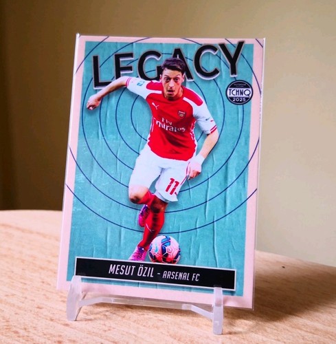 2025 Mesut OZIL Arsenal LEGACY card TECHNIQUE Outdoor Editions RARE
