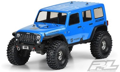 ProLine Pro-Line Jeep Wrangler Unlimited Rubicon Karo klar Traxxas TRX-4 3502-00