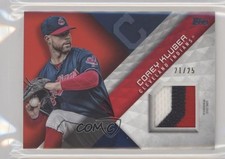2018 Topps Major League Material Series 1 Red /25 Corey Kluber #MLM-CU 1oz2