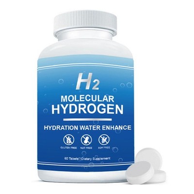 Hydrogen Water Tablets, 8 PPM Hydrogen Tablets for Drinking Water, H2 Molec QXV.