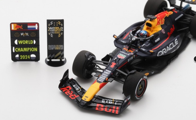 Spark S9547 1/43 Red Bull RB20 No.1 2024 Drivers' Champion Max