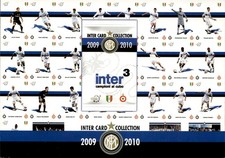 cartolina postcard Calcio Inter Promocard #9585 Inter card 2009/10