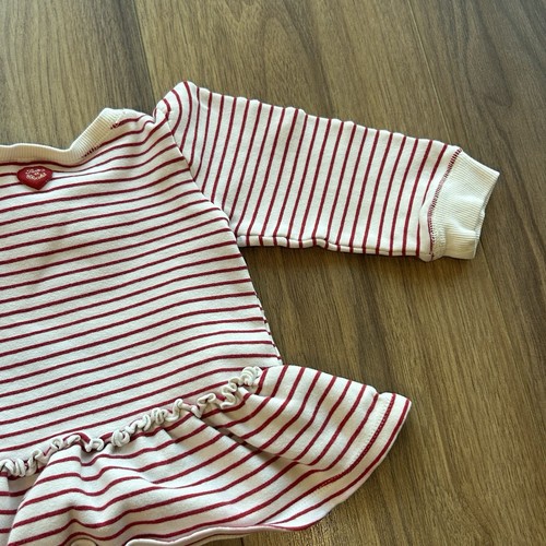 Tartine et Chocolat Girls Size 3-4T 100 EU Stored Long Sleeve Ruffled Top - Picture 10 of 17