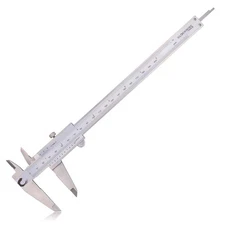 Vernier Caliper 0-8 Inch 200 mm, Stainless Steel Fraction Metric DVLR-0805