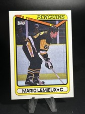 1990-91 Topps - Mario Lemieux #175