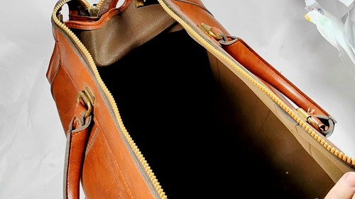 Men's Gift Box Semulated Leather Duffel Overnight Carry-On Travel Luggage GYM Ba - Picture 16 of 19