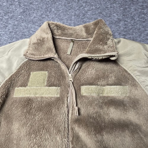 Propper Jacket Mens M Long Polartec Fleece Cold Weather GEN III Coyote Tan - Picture 2 of 6