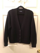 GAP V-Neck Cropped Cardigan - 100 Cotton - Women's Size M