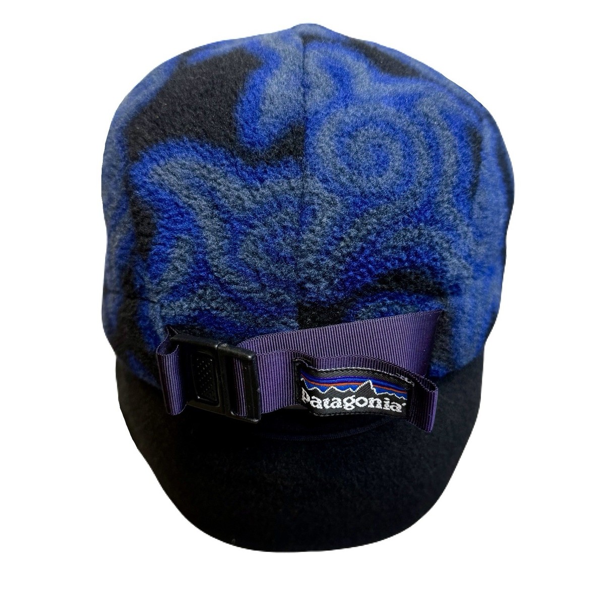 RARE Vintage 90s Patagonia Turtle Synchilla Duckbill Ear Flap