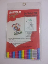 Dizzle Dizzle Angel Christmas  Pre-shaded  Mini Transfer  #52009