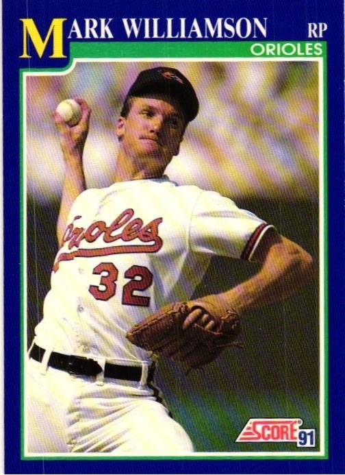 1991 Score - Mark Williamson #498
