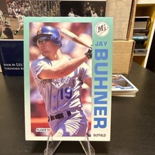 Fleer 1992 Jay Buhner #275 Seattle Mariners MLB Baseball Vintage Base Set