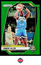 2024 Panini Prizm WNBA #107 Lindsay Allen Green Prizms