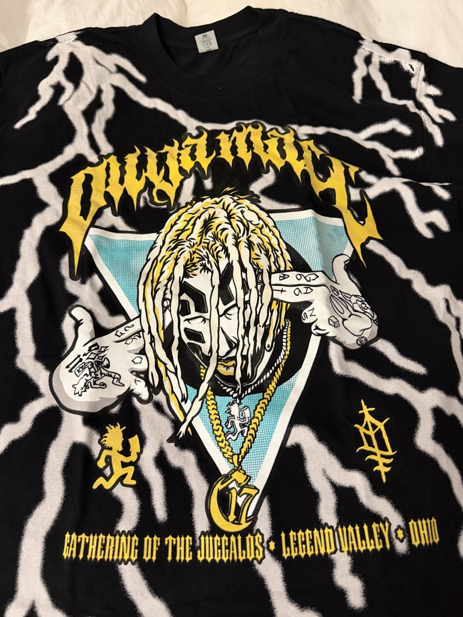 Ouija Macc SOLD OUT GOTJ AOP shirt rare ICP Juggalo Psychopathic