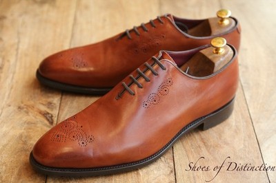 Barker hellbraune Leder Oxford Brogue Schuhe Herren UK 12 US 13 EU 46