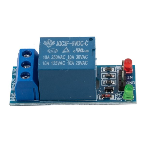 5V 1-Kanal Relais Modul AC250V FüR Arduino, Raspberry, Atmel Avr Uvm.-image