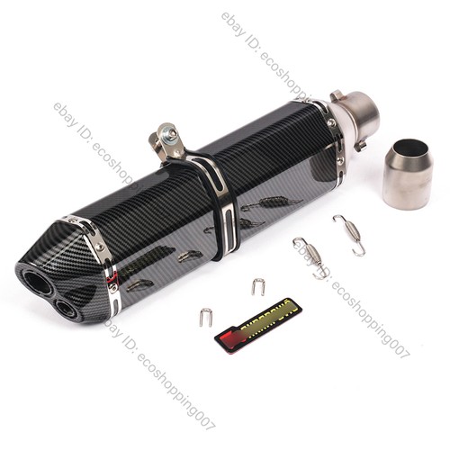 Silenciador izquierdo tubo medio escape deslizable 51 mm para BMW F650GS F700GS F800GS F800R - Imagen 12 de 12
