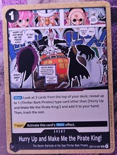 Hurry Up and Make Me the Pirate King! OP14-097 The Azure Sea's One Piece NM