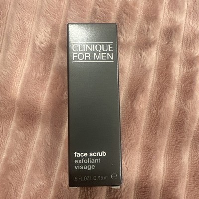 Clinique For Men Face Scrub  0.5oz/15ml New With Box