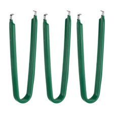 3Pcs IC Chip Extractor IC U Shape Puller Stainless Steel Insulated Grip, Green