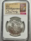 1882-O/O  MORGAN DOLLAR   VAM-7  TOP 100  NGC  MS62