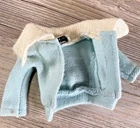 Vintage Barbie Mood For Music #940 Blue Cardigan Sweater Read Description