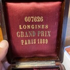 ANTIQUE 800 SILVER LONGINES POCKET WATCH GRAND PRIX PARIS 1889 Box/ Clean/grade+ — photo 3