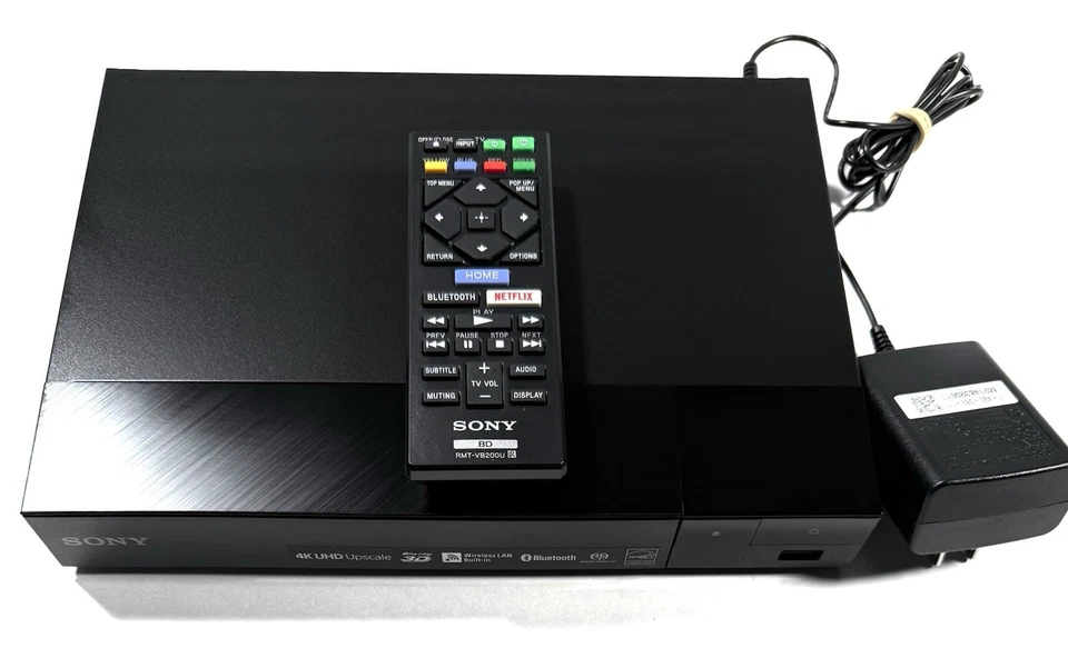 Sony 4K Upscaling 3D Streaming Blu-ray Disc Player BDPS6700 Black - Image 3 of 4