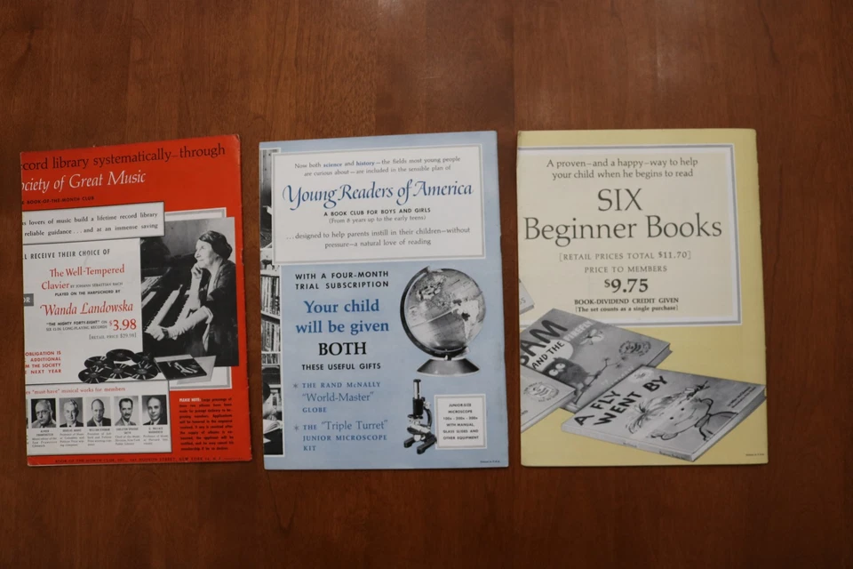 1958-1961 BOOK-OF-THE-MONTH CLUB NEWS MAGAZINE - LOT OF 11 - O 3921 Foto 3 de 4