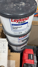 Leyland Trade Contract Matt Magnolia Interior Paint 5x 10L buckets