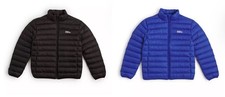Eddie Bauer 120 Youth Packable Down650 Jacket,Black/Blue,S 6/7 /M 7/8 /L 10/12 