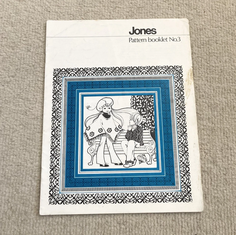 2 x vintage machine knitting Jones pattern booklets No 3 (children) and No 5 - Image 2 of 4