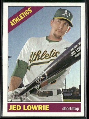 2015 Topps Heritage #203 Jed Lowrie 3D