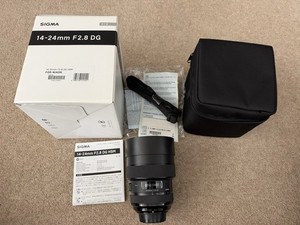 Sigma 14-24 F2.8 DG ART Lens; Nikon Fit