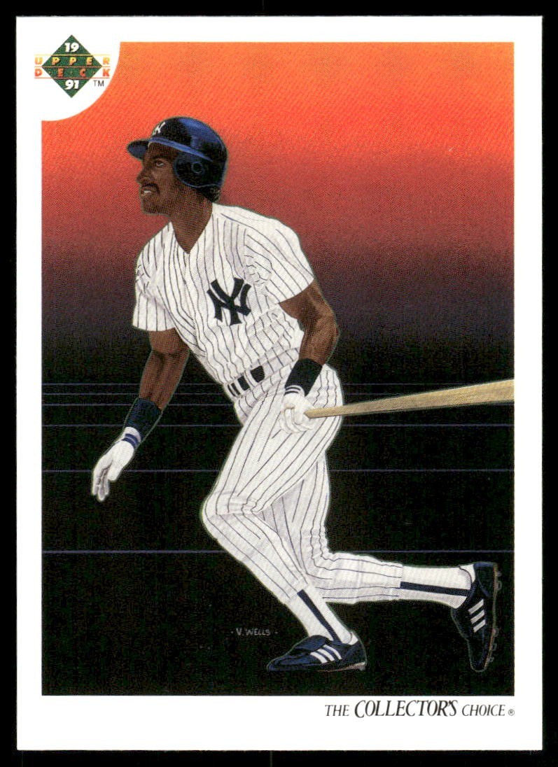 1991 Roberto Kelly #49 Upper Deck New York Yankees Baseball