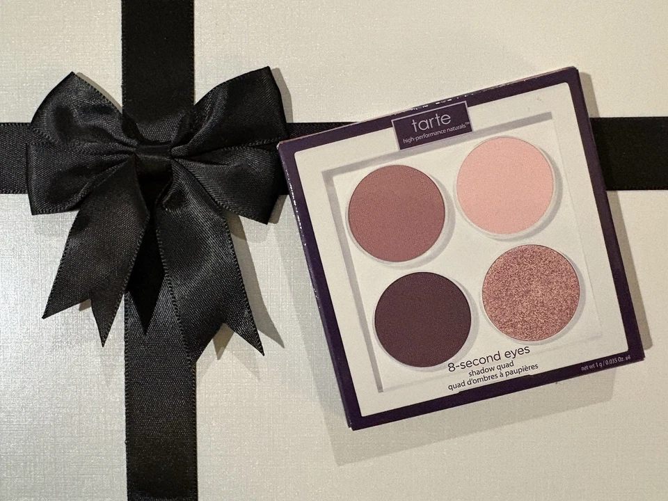 tarte RARE 8 - Second Eyes Shadow Quad In Romantic Pinks New In Box 💯 Authentic - Image 2 of 4