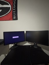 Two Dell Professional P2314H 23-inch Widescreen Monitors Check Description 