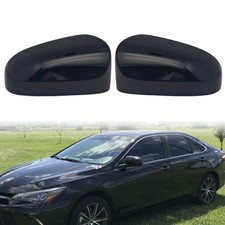 ABAGAEL Side Mirror Cover Caps Fit for Toyota Corolla 2014-2019 normal, BLACK